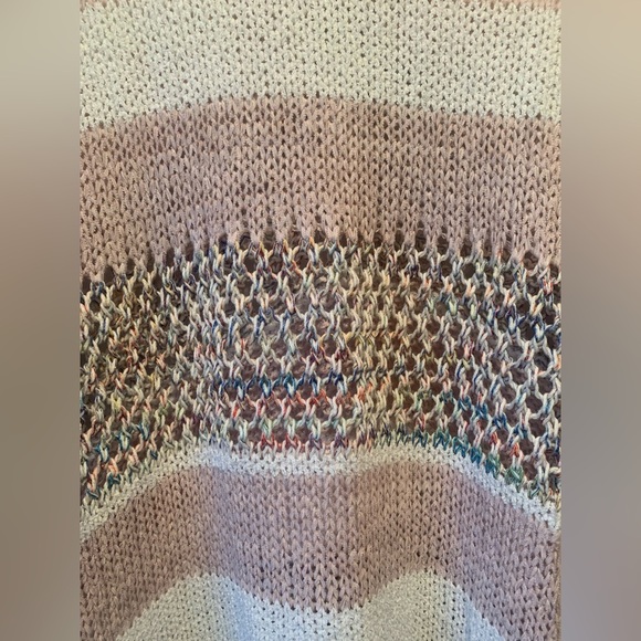 Anthropologie Akemi + Kin - One Size Kimono Cocoon Open Knit Poncho - Picture 6 of 15